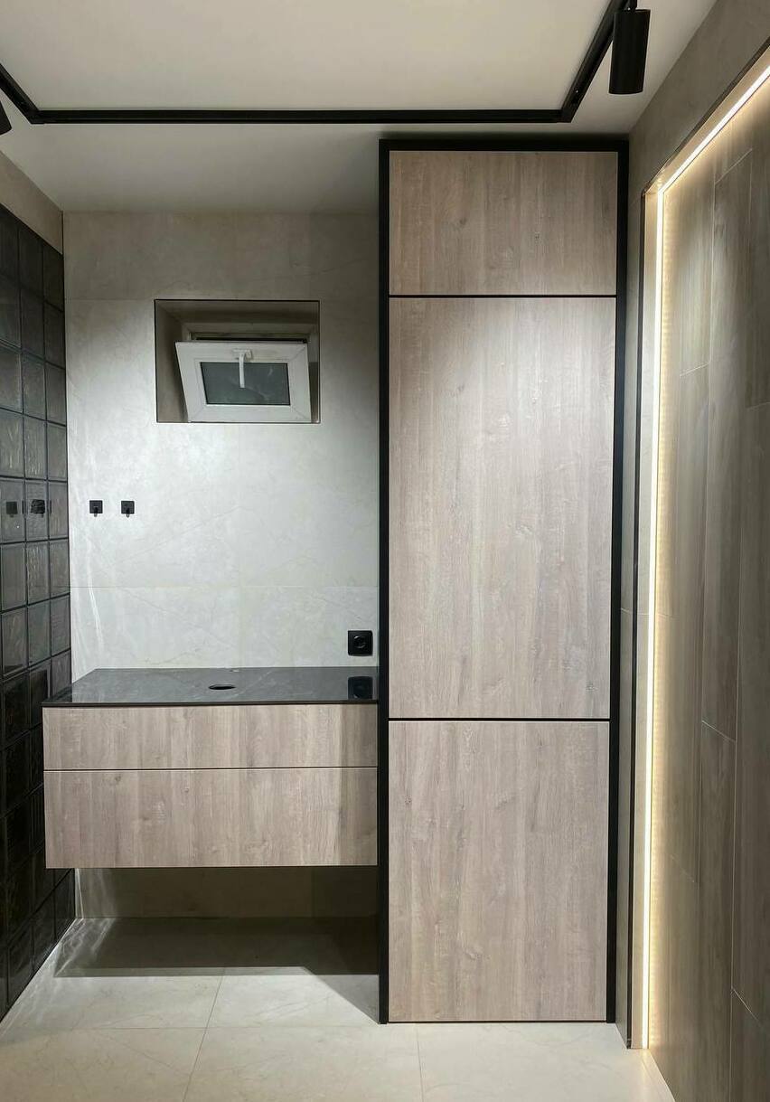 тумбы под раковину, шкаф для стиральной машины, Мебель для ванной комнаты на заказ