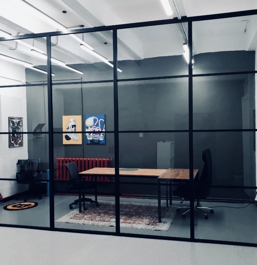 Офисные перегородки из стекла Офисные перегородки
